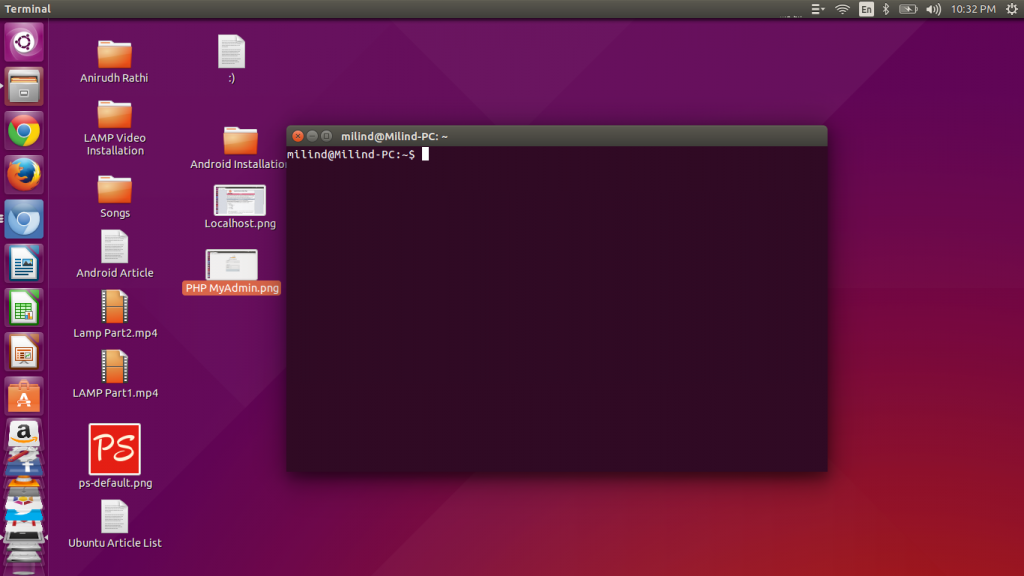 Ubuntu Command Prompt